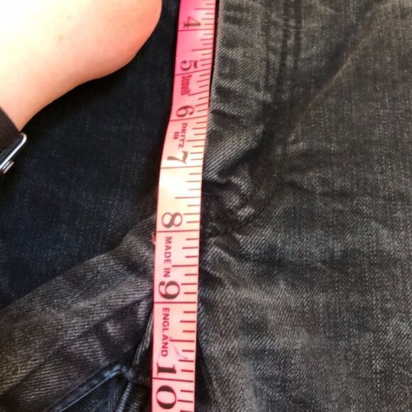 Levi's 511 Men's Black Denim Jeans 33 x 32 Re-enforced Crotch Straight Zipper - Picture 16 of 16